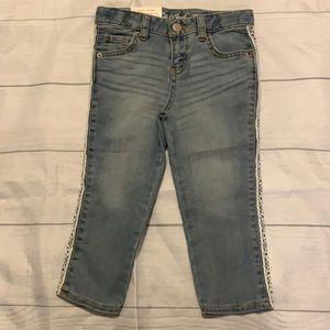 New w/Tags Cat & Jack Capri Jeans Girl’s